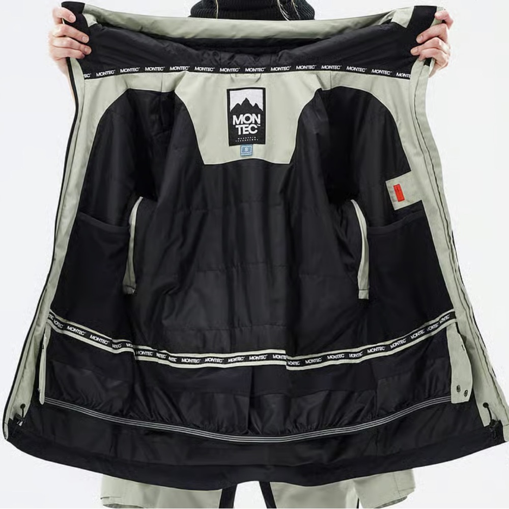 Montec Ski Jacket Women Soft Green/Black - Picture 5 of 9